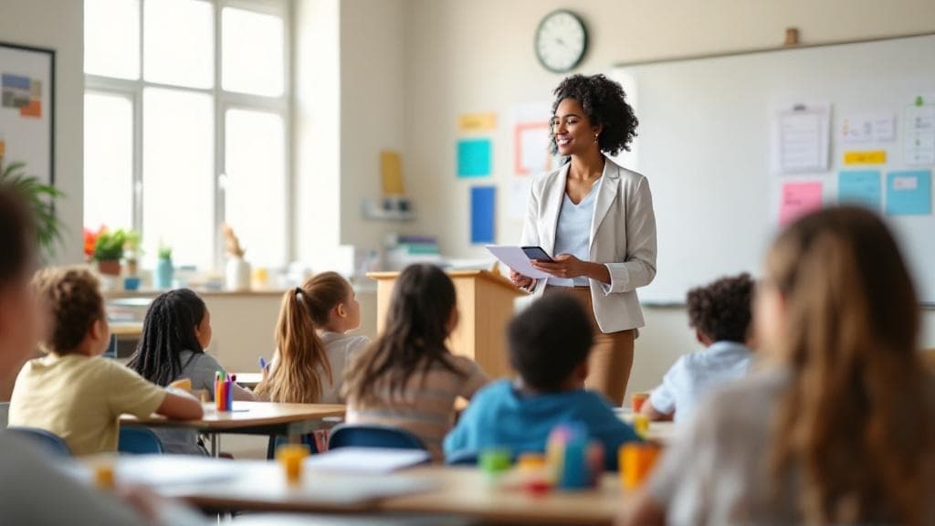 SubReady PacketWorks lesson packet preview showing a structured classroom activity plan